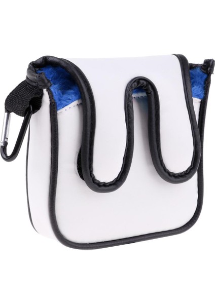 Premium Kare Golf Mallet Atıcı Kafa Kapak Kulübü Koruyucu Başkak Mavi fiyatları