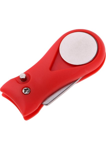 Pitch Onarım Divot Switchblade Aracı Oluk Temizleyici Golf Topu Marker Kırmızı fırsatları