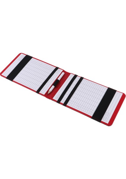 Profesyonel Golf Puanı Kitap Golf Scorecard Aracı Kılıf Çanta Kapak ile Kalem Siyah(Yurt Dışından) modelleri