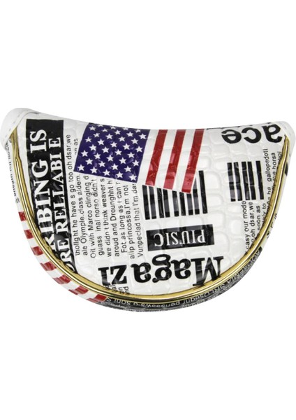 Pu Golf Mallet Başlık Merkezi Putter Eski Zafer Yarım Dirmarı M