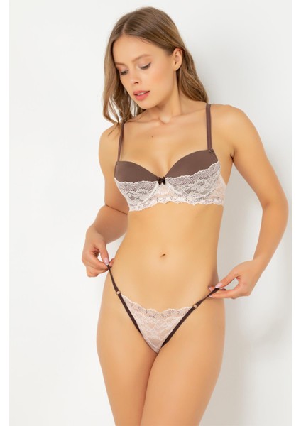 Miorre Dantel Detaylı Sütyen Takım