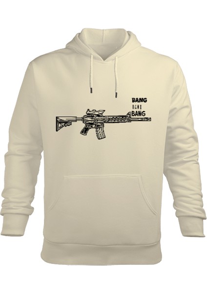 Bang Bang Erkek Kapüşonlu Hoodie Sweatshirt