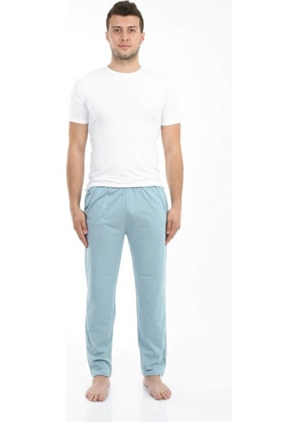 Likralı Tek Alt Penye Pijama Cepsiz