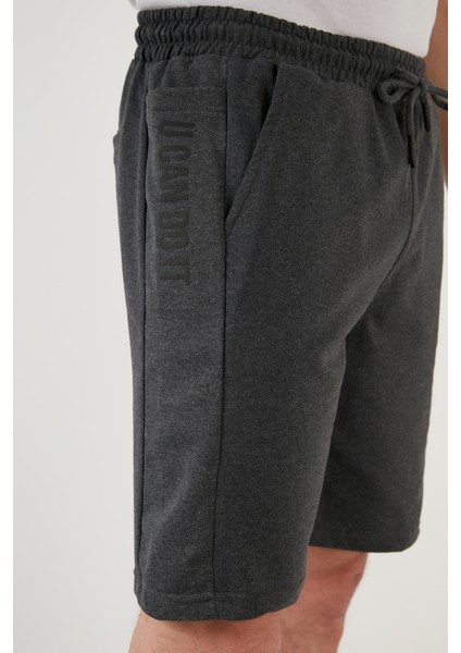 Pamuklu Elastik Bel Bantlı Cepli Short Erkek Short 568B801