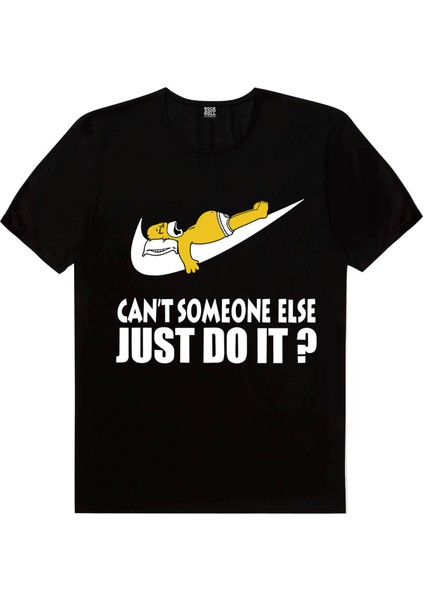 Hayata Gülümse Siyah, Tembel Baba Erkek Tişört 2'li Eko Paket