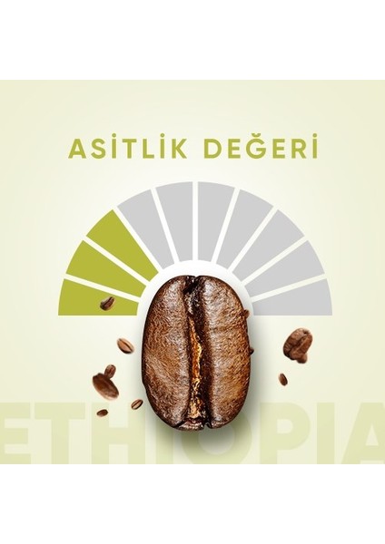 Coffee Etiyopya Single Origin Coffee ve V60 Dripper