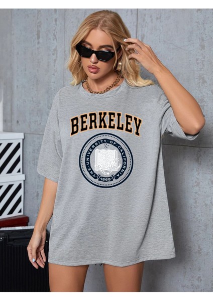 Berkeley Baskılı Tasarım Tshirt