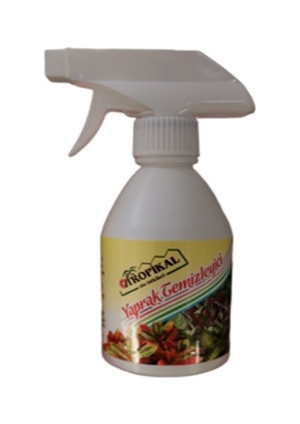 Yaprak Temizleyici Sprey/iç ve Dış Mekan Süs Bitkisi İÇİN/250 Ml.( Böcükler Ölsün,çiçekler Gülsün:)