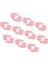 20X Silikon Gözlük Kulak Kavrama Tutucu Gözlük Sunglass Anti Kayma Kanca Pembe 4