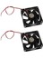 2 Adet 8025 80MM Durumda Fan 12 V Dc Pc Cpu Bilgisayar Soğutma Fanı 2WIRE Dizüstü Bilgisayar Için 1