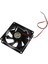 2 Adet 8025 80MM Durumda Fan 12 V Dc Pc Cpu Bilgisayar Soğutma Fanı 2WIRE Dizüstü Bilgisayar Için 4