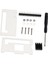 2pack Akrilik Kılıf Kapak + Isıtma + Gpio 40PIN Konektörü Ahududu Pi Sıfır Için 4