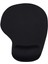 Mouse Pad Kauçuk Mat El Dinlenme Ergonomik Ofis Ev Dizüstü Bilgisayar Için Siyah 2