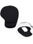 Mouse Pad Kauçuk Mat El Dinlenme Ergonomik Ofis Ev Dizüstü Bilgisayar Için Siyah 3
