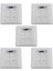 5x Dört Veri Duvar Çıkışı 4 Port RJ45 Ağ Ethernet / RJ11 Duvar Plakası Soketi 1