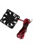 3x 12 V 40MM x 40MM x 10MM 4010 3D Yazıcı Için Dc Fırçasız Soğutma Fanı 2