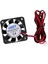 3x 12 V 40MM x 40MM x 10MM 4010 3D Yazıcı Için Dc Fırçasız Soğutma Fanı 5