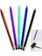 5 Adet Renkli Karbon Plastik Dokunmatik Ekran Stylus Kalem Kalem Tablet Telefon Için 5
