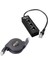 Charmant 1 - 3 Lan Ethernet Ağ Splitter Adaptörü + Geri Çekilebilir Kablo 1m 1