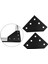 2-Pack 5-Hole Ortak Kurulu Plaka Birleştirme Plaka Braketi 3D Yazıcı Çerçevesi Için 5 Delik L Şeklinde 4