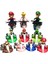 10 Adet Süper Mario Bros Kart Geri Çekin Araba Motosiklet Pvc Action Figure Oyuncak (Yurt Dışından) 1