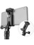 Selfie Sticks Monopods Montaj Telefon Kelepçesi Siyah (Yurt Dışından) 1