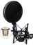 SH-100 Canlı Mikrofon Abs Darbeye Dayanıklı Braket Black (Yurt Dışından) 1