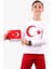 Bayrak Baskılı Uzun Kollu 23 Nisan 19 Mayıs 30 Ağustos 10 Kasım Süper Kalite Unisex Çocuk T-Shirt 1