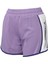 931441-2102 Normal Bel Regular Fit Düz Açık Mor Kadın Şort 1