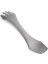 2-In-1 Spork Titanyum Kaşık Çatal Piknik Seyahat Kamp (Yurt Dışından) 5