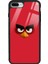 Apple iPhone 7 Plus - 8 Plus Red Angry Birds Tasarımlı Glossy Telefon Kılıfı 1