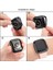 Apple Watch Uyumlu Seri 4 5 6 Se (44 Mm) Siyah Önü Kapalı Yumuşak Silikon Koruyucu 4