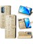 Oneplus Nord N200 5g Flip Cüzdan Kabartmalı Kapak Etui Housse Kedi Köpek Deseni - Altın(Yurt Dışından) 1