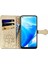 Oneplus Nord N200 5g Flip Cüzdan Kabartmalı Kapak Etui Housse Kedi Köpek Deseni - Altın(Yurt Dışından) 4