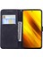 Kılıf Xiaomi Poco X3 Nfc Retro Çevirme Cüzdan Kabartma Kelebek Kapak - Siyah(Yurt Dışından) 5