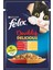 Sığır Etli & Tavuklu Yetişkin Kedi Konservesi 6X85 gr 1