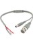5 Li Set Güvenlik Kamerası Için Hazır Bnc + Power Jack Soket Kablo- 2