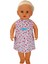 Lila 8 Sesli Saçlı Et Bebek 60CM 23440 Sarışın Bebek Pembe Çiçekli Elbise 1