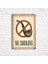 No Smoking Sigara İçilmez Retro Ahşap Poster 1