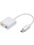 Type-C To 3.5mm Aux ve Mikrofon Dönüştürücü Adaptör 1