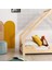 Ahşap Yatak Montessori Karyola Doğal Çam 90X190 Modera 3