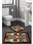 Antik Desenli 2'li Halı Takımı (60X100/40X60) - ES1188 1