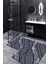 Dalga Desenli 2'li Halı Takımı (60X100/40X60) - ES1230 1
