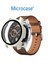 Huawei Watch Gt 3 42 mm Ekran Korumalı Sert Slim Rubber Kılıf - Beyaz 2