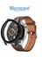 Huawei Watch Gt 3 46 mm Ekran Korumalı Sert Slim Rubber Kılıf - Siyah 2