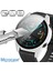 Huawei Watch Gt 3 46 mm Ekran Korumalı Sert Slim Rubber Kılıf - Siyah 4