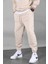 Bej Basic Regular Fit Erkek Eşofman Altı 2