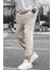 Bej Basic Regular Fit Erkek Eşofman Altı 3