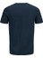 2YETSBS32580 12184987 On Buyuk Beden 0 Yaka Kısa Kol Tshirt Lacivert 2