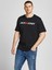 2YETSBS32580 12184987 On Buyuk Beden 0 Yaka Kısa Kol Tshirt Siyah 1